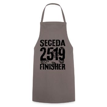 Seceda Gipfel Puez Geisler Wandern Dolomiten - Kochschürze - Grau - Vorne - AI Model Male 185 dark (185cm)