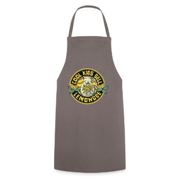 Cool Kids Sell Lemonade Lemonade Lovers - Cooking Apron - grey - Front - AI Model Male 185 dark (185cm)