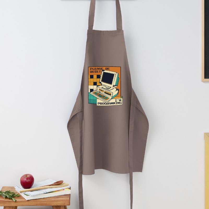 Please Be Quiet Software Engineer Developer Cooking Apron