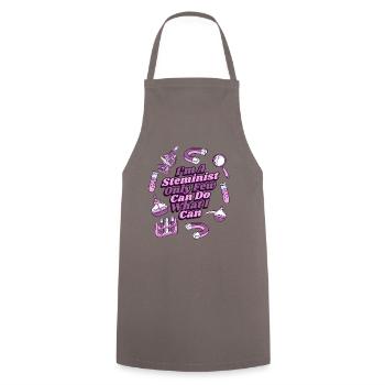 Seuls quelques-uns peuvent faire ce que je peux Scientifique STEM - Tablier de cuisine - gris - Devant - AI Model Male 185 dark (185cm)