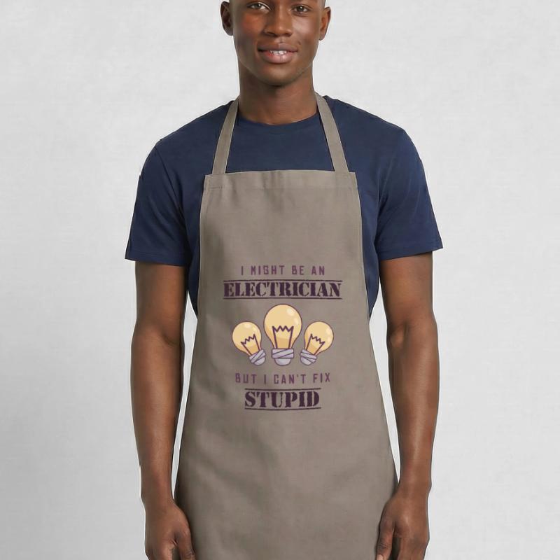 Can't Fix Stupid Electrical Engineer Electronics Technician Cooking Apron