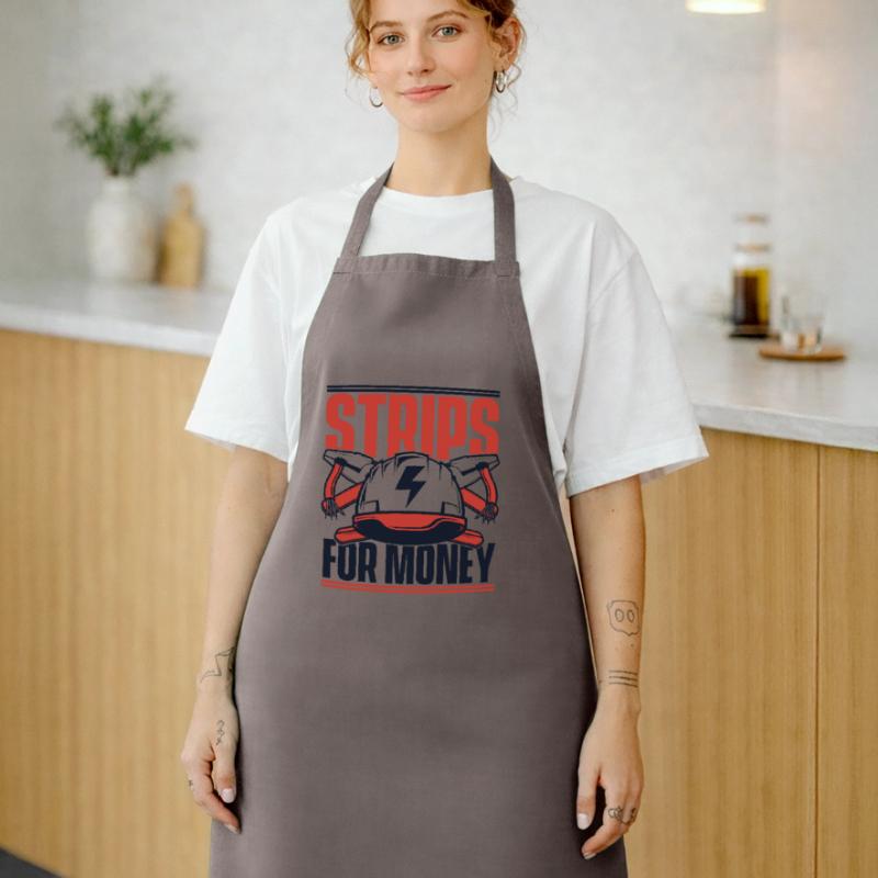 Strips For Money Electrical Engineer Electronics Technician Cooking Apron