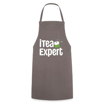 iTea Expert Lustiges Nerd Tee-Shirt - Kochschürze - Grau - Vorne - AI Model Male 185 dark (185cm)