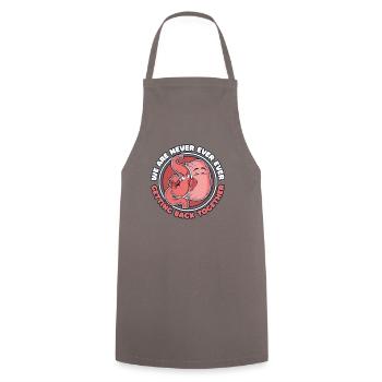 We Are Never Ever Getting Back Together Gastric - Cooking Apron - grey - Front - AI Model Male 185 dark (185cm)