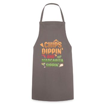 Margarita Sippin' Summer Vibes T-shirt - Kochschürze - Grau - Vorne - AI Model Male 185 dark (185cm)