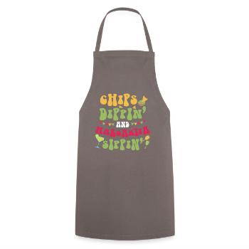 Cinco De Mayo Fiesta T-shirt - Tablier de cuisine - gris - Devant - AI Model Male 185 dark (185cm)