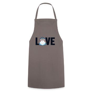 Amour Bateau De Croisière Navire À Passagers Passangers Croisière - Tablier de cuisine - gris - Devant - AI Model Male 185 dark (185cm)