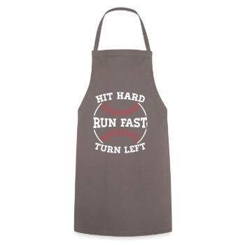 Baseball Strategy Player T-Shirt - Cooking Apron - grey - Front - AI Model Male 185 dark (185cm)