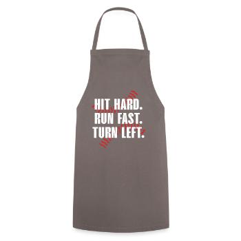 Baseball Strategy Player T-Shirt - Cooking Apron - grey - Front - AI Model Male 185 dark (185cm)