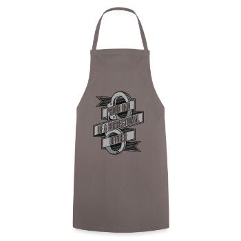 Fier papa d’un agent correctionnel des services correctionnels - Tablier de cuisine - gris - Devant - AI Model Male 185 dark (185cm)