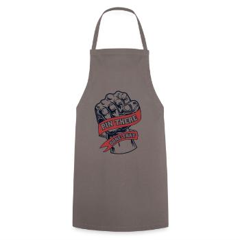 épingle il y a fait que les techniques d’exercice bras - Tablier de cuisine - gris - Devant - AI Model Male 185 dark (185cm)