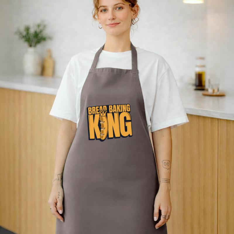Bread Baking King Bread Maker Bread Dough Lover Cooking Apron