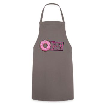 Donut Panic Donut glasierter Maker Liebhaber Donut - Kochschürze - Grau - Vorne - AI Model Male 185 dark (185cm)
