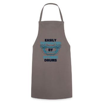 Facilement distrait par l’équipe de pagayeurs de Rythmic Drums - Tablier de cuisine - gris - Devant - AI Model Male 185 dark (185cm)