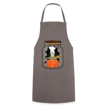 Cooking October Frog Pumpkin Kitchen Cooks Cook - Cooking Apron - grey - Front - AI Model Male 185 dark (185cm)