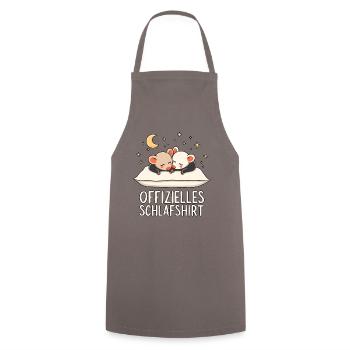 Offizielles Schlafshirt Opossums Opossum Paar - Kochschürze - Grau - Vorne - AI Model Male 185 dark (185cm)