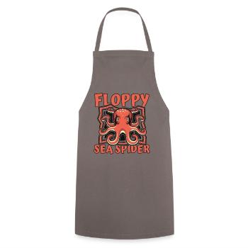 Floppy Sea Spider Octopoda Cephalopoda Octopodes - Cooking Apron - grey - Front - AI Model Male 185 dark (185cm)