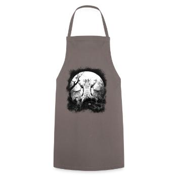 Cerf Suède Finlande Norvège Nature - Tablier de cuisine - gris - Devant - AI Model Male 185 dark (185cm)