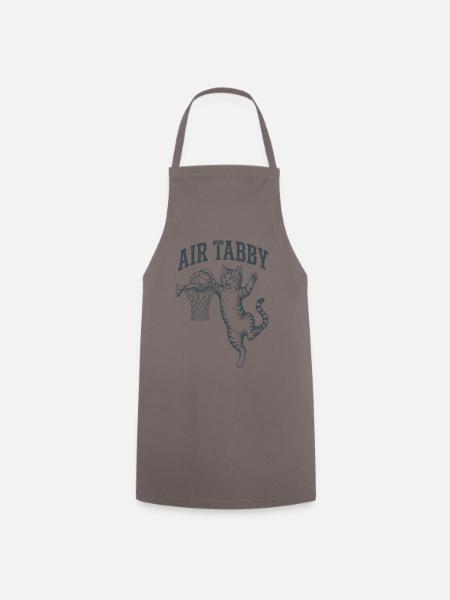 Air Tabby Dunk Cat - Cooking Apron - grey