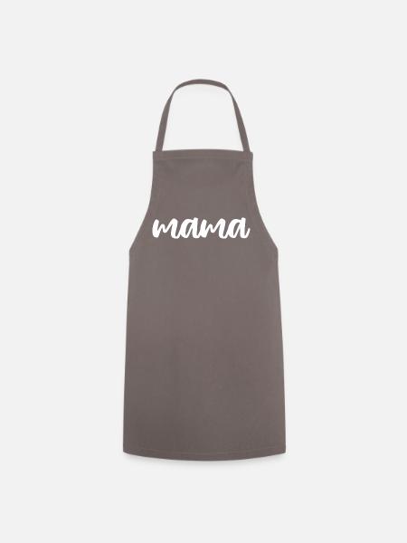 Mama - Kochschürze - Grau