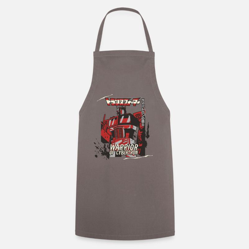 Transformers Optimus Prime Cybertron Warrior - Cooking Apron - grey