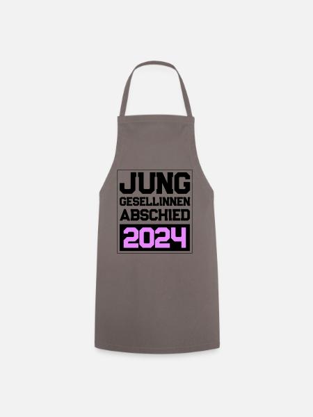 Junggesellinnenabschied Jga 2024 - Kochschürze - Grau