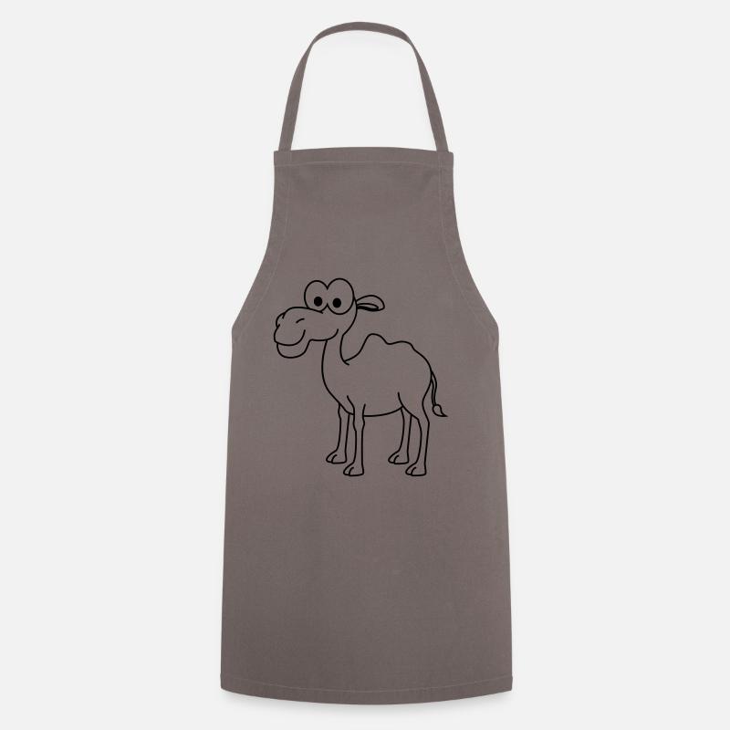 Camel Comic - Tablier de cuisine - gris