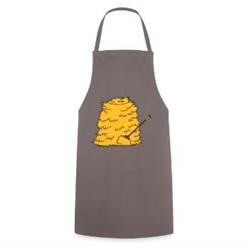 Pitchfork Strohberg Pitchfork - Cooking Apron - grey - Front - AI Model Male 185 dark (185cm)
