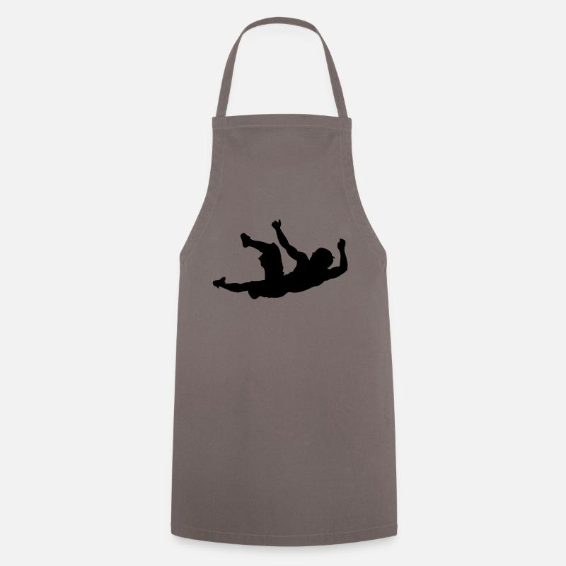 Escalade # 7 - Tablier de cuisine - gris