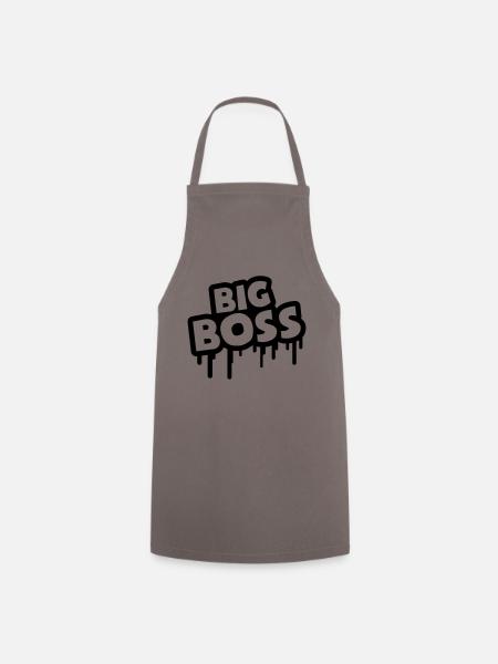 big_boss_u1 - Kochschürze - Grau