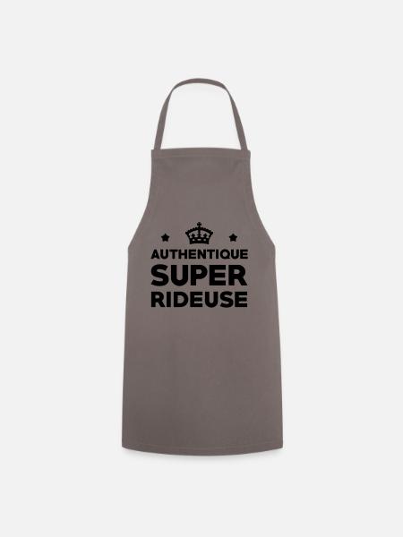 Rider / Ride / Rideuse / Sport Extrême - Tablier de cuisine - gris