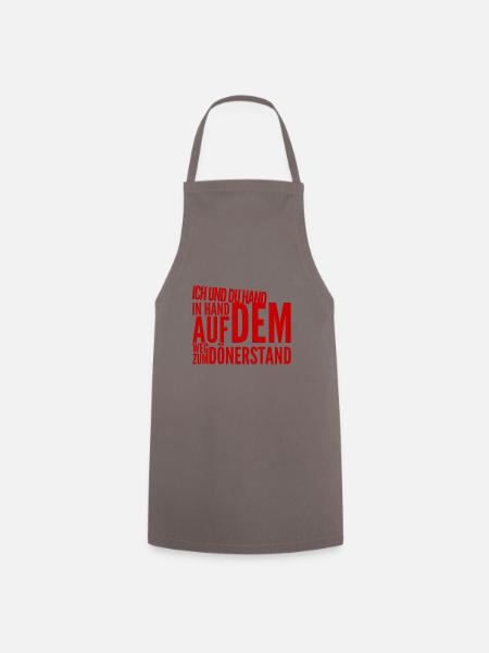 Bock auf einen Döner? - Kochschürze - Grau