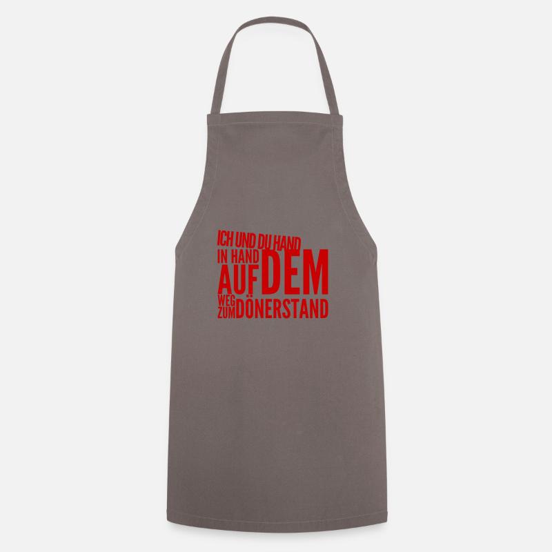 Bock auf einen Döner? - Kochschürze - Grau