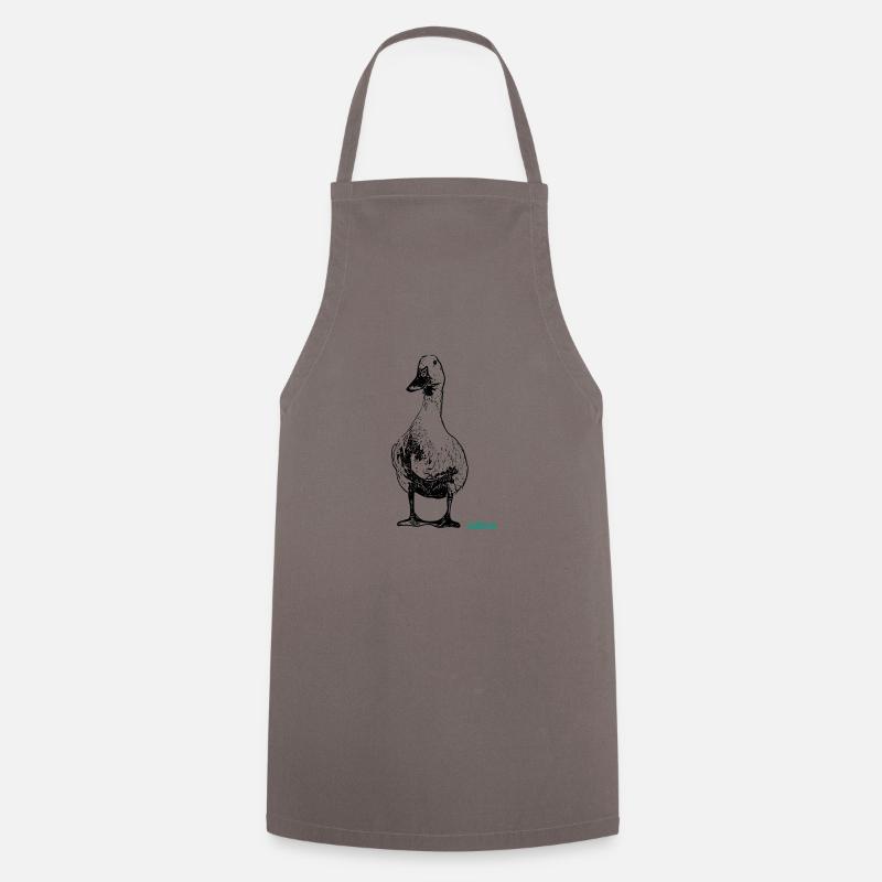 Duck - Cooking Apron - grey