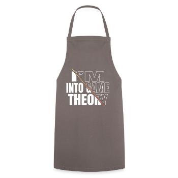 Dungeons the adventure zone present idea quote - Cooking Apron - grey - Front - AI Model Male 185 dark (185cm)