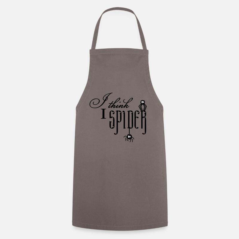 I think I spider - Kochschürze - Grau