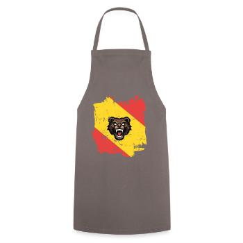 Bern Wappen - Für Berner und alle, die Bern lieben - Kochschürze - Grau - Vorne - AI Model Male 185 dark (185cm)