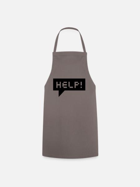 help bubble (b, 1c) - Kochschürze - Grau