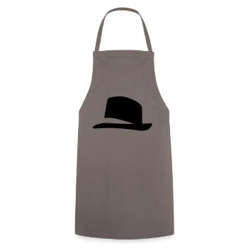 hut jackson - Kochschürze - Grau - Vorne - AI Model Male 185 dark (185cm)