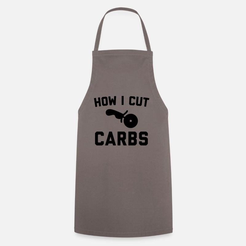 How i cut carbs - Cooking Apron - grey