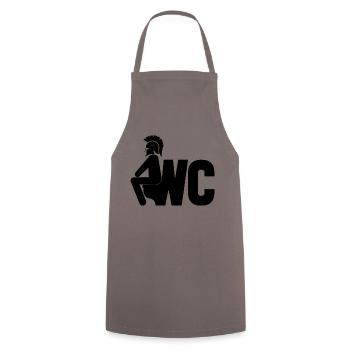Toilet - Cooking Apron - grey - Front - AI Model Male 185 dark (185cm)