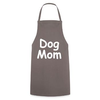 Dog Hund - Cooking Apron - grey - Front - AI Model Male 185 dark (185cm)