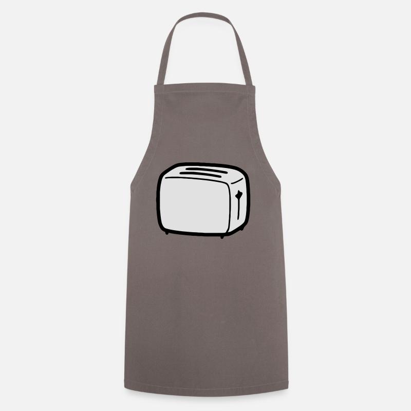 toaster - Tablier de cuisine - gris