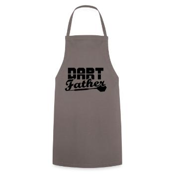DART Father - Cooking Apron - grey - Front - AI Model Male 185 dark (185cm)