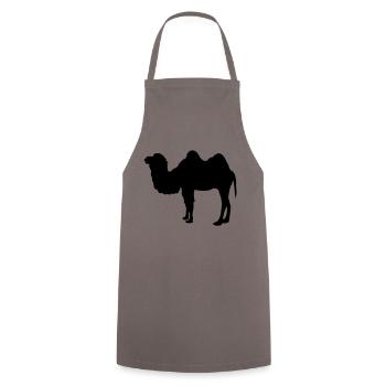 kamel - Tablier de cuisine - gris - Devant - AI Model Male 185 dark (185cm)