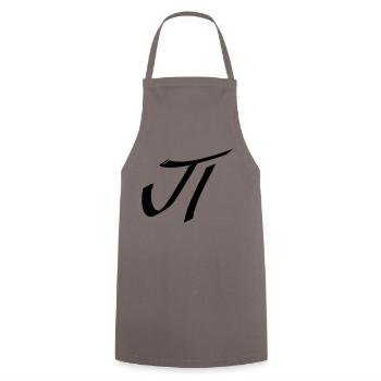 pi - Cooking Apron - grey - Front - AI Model Male 185 dark (185cm)