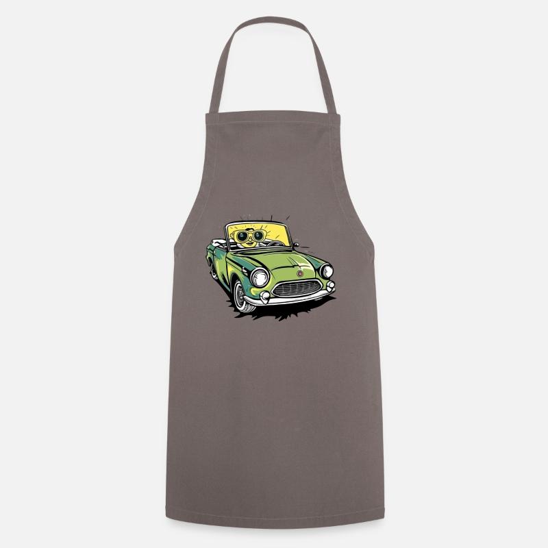 Lise en cabriolet - Tablier de cuisine - gris