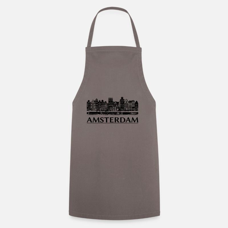amsterdam - Tablier de cuisine - gris