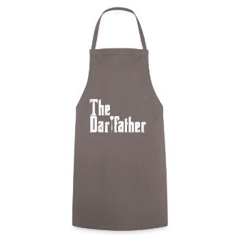 The Dartfather - Le Père Des Fléchettes - Tablier de cuisine - gris - Devant - AI Model Male 185 dark (185cm)