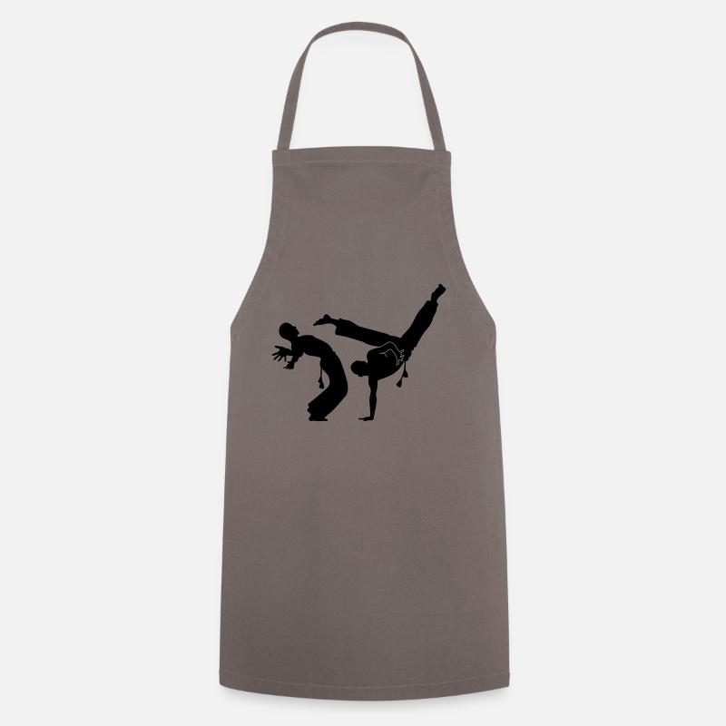 capoeira - Tablier de cuisine - gris